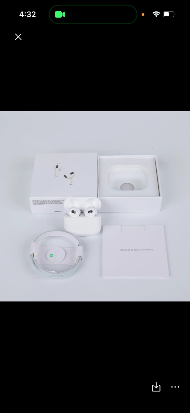 1:1 Apple AirPods 2nd Generation