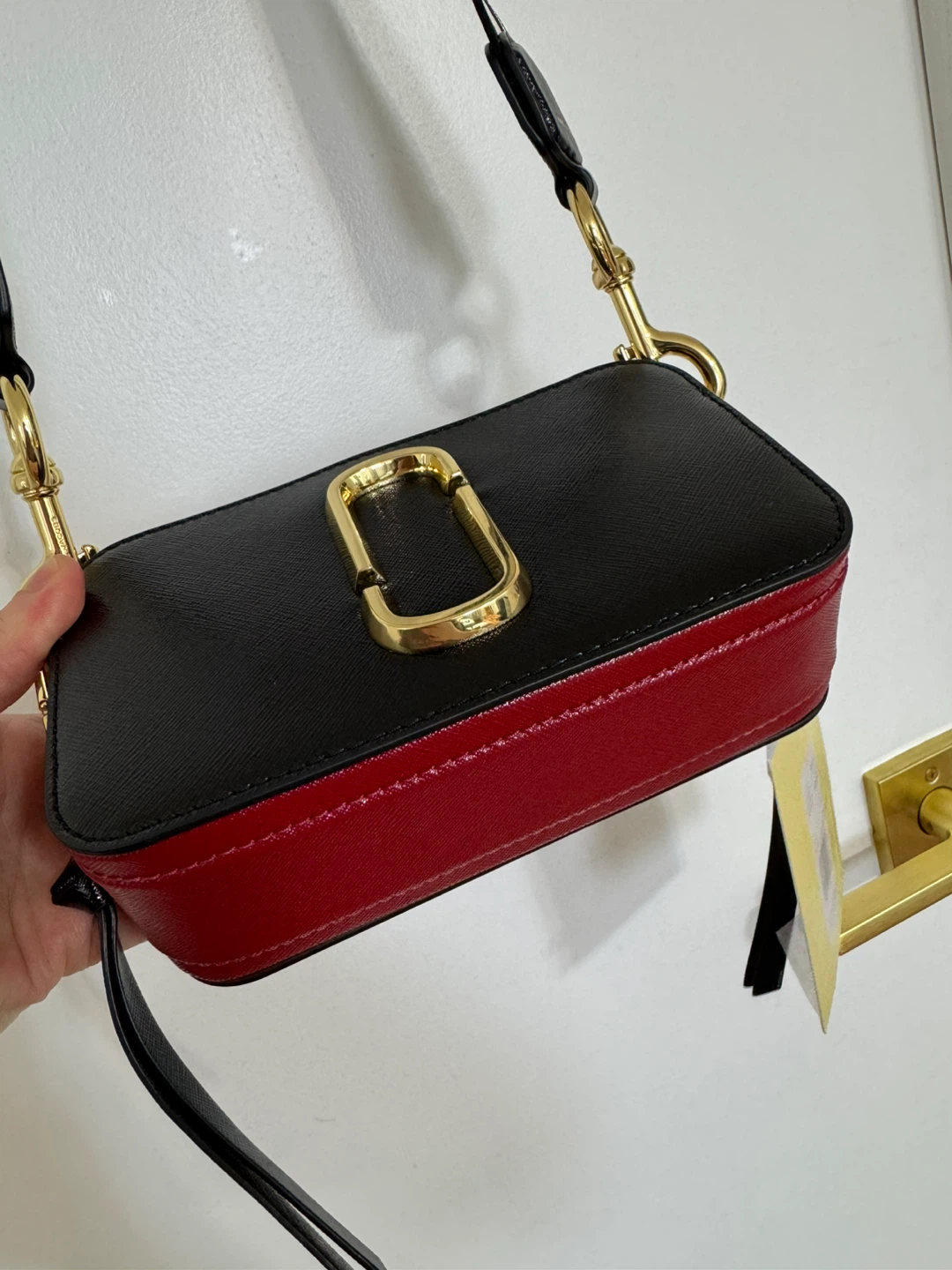 Marc Jacobs Snapshot Camera Bag - Black/Burgundy/Red - photo 5