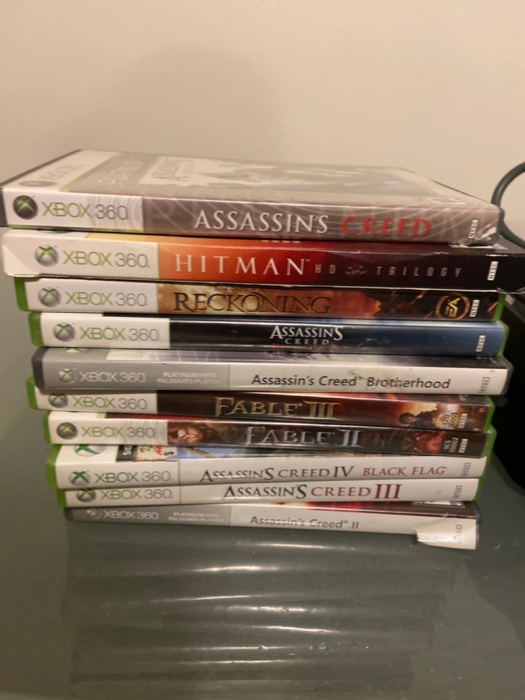 Xbox 360 Console with Games and Controller - photo 3