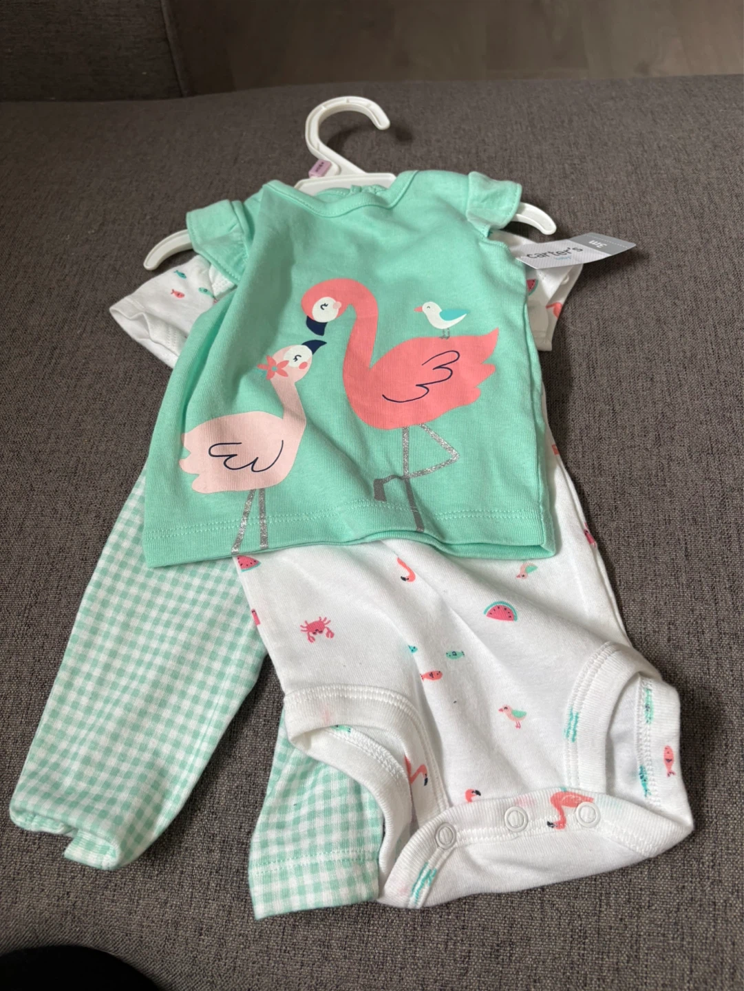 Baby Girl Clothes- Carter's & Monkey Layette - photo 3