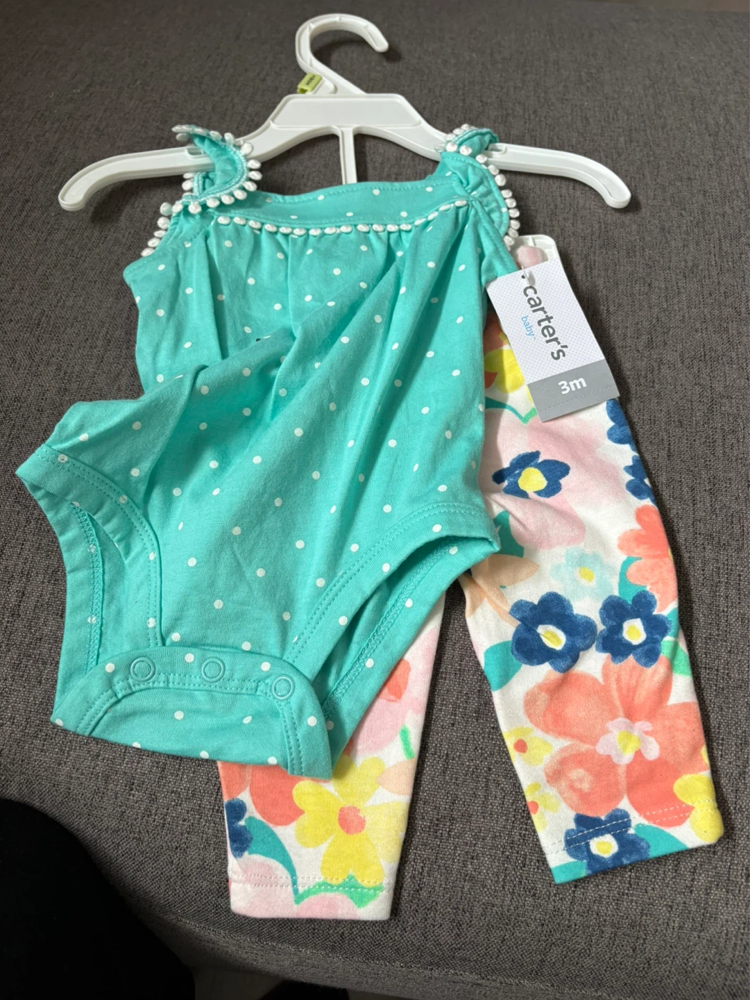 Baby Girl Clothes- Carter's & Monkey Layette - photo 2