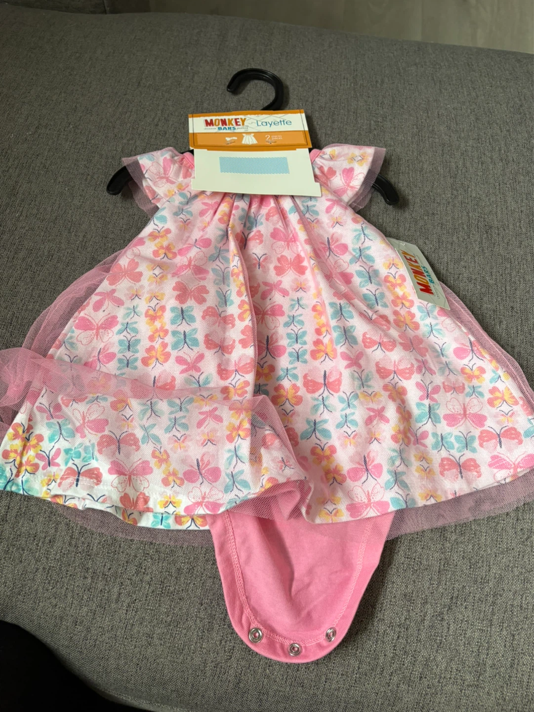 Baby Girl Clothes- Carter's & Monkey Layette