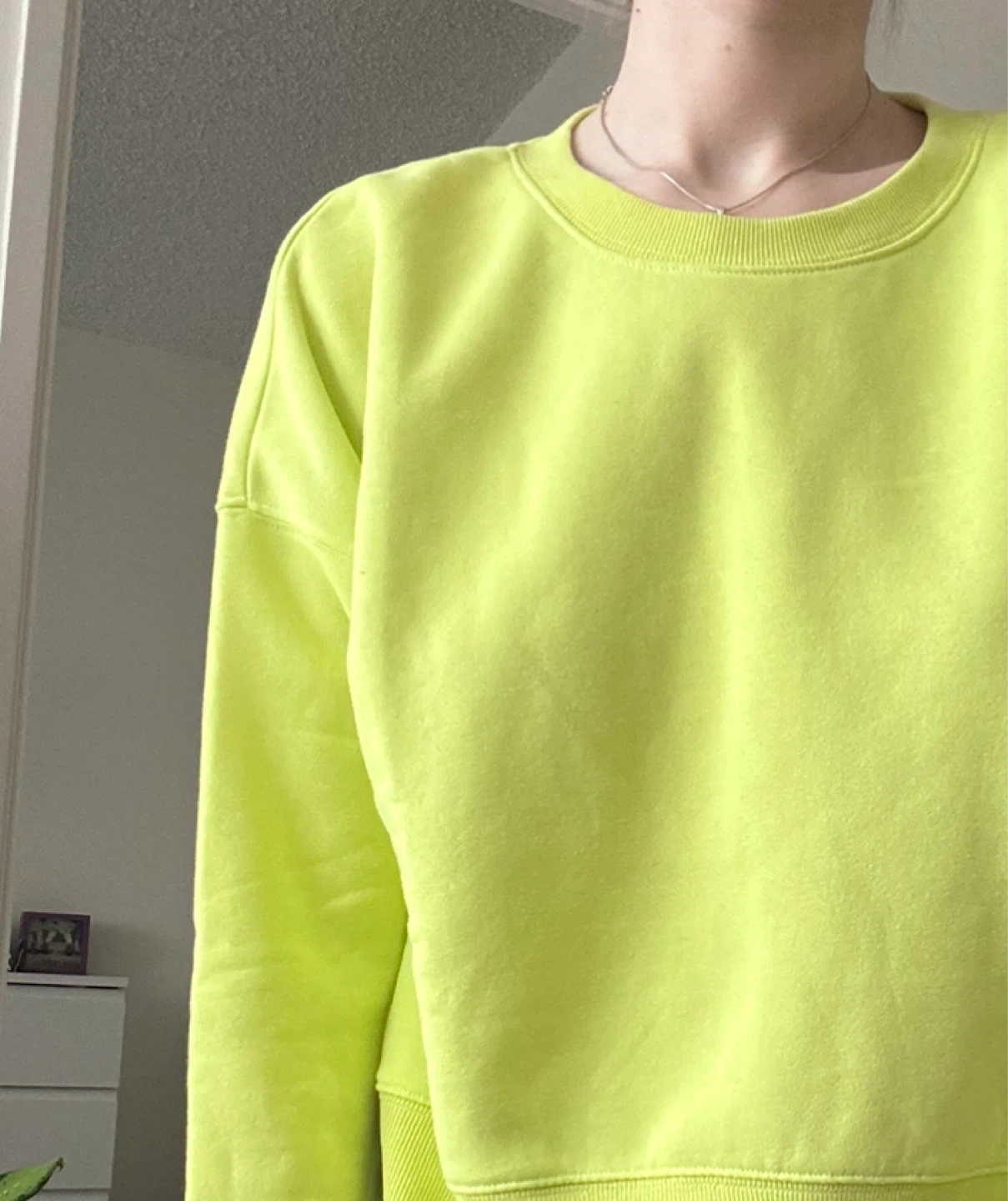 Vivid Lime Green Crewneck Sweatshirt - photo 3