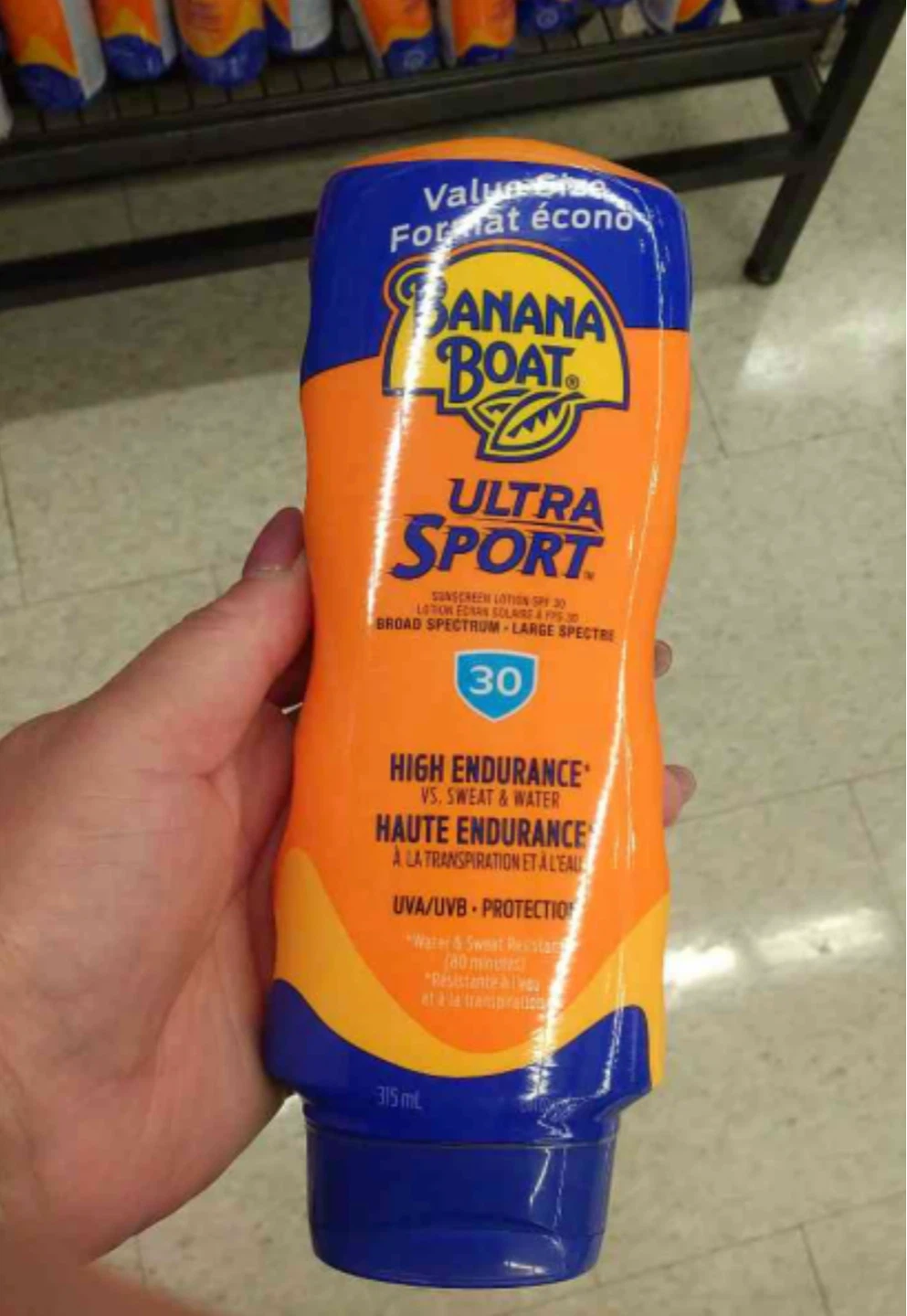 Banana Boat Ultra Sport Sunscreen Lotion and spray SPF 30