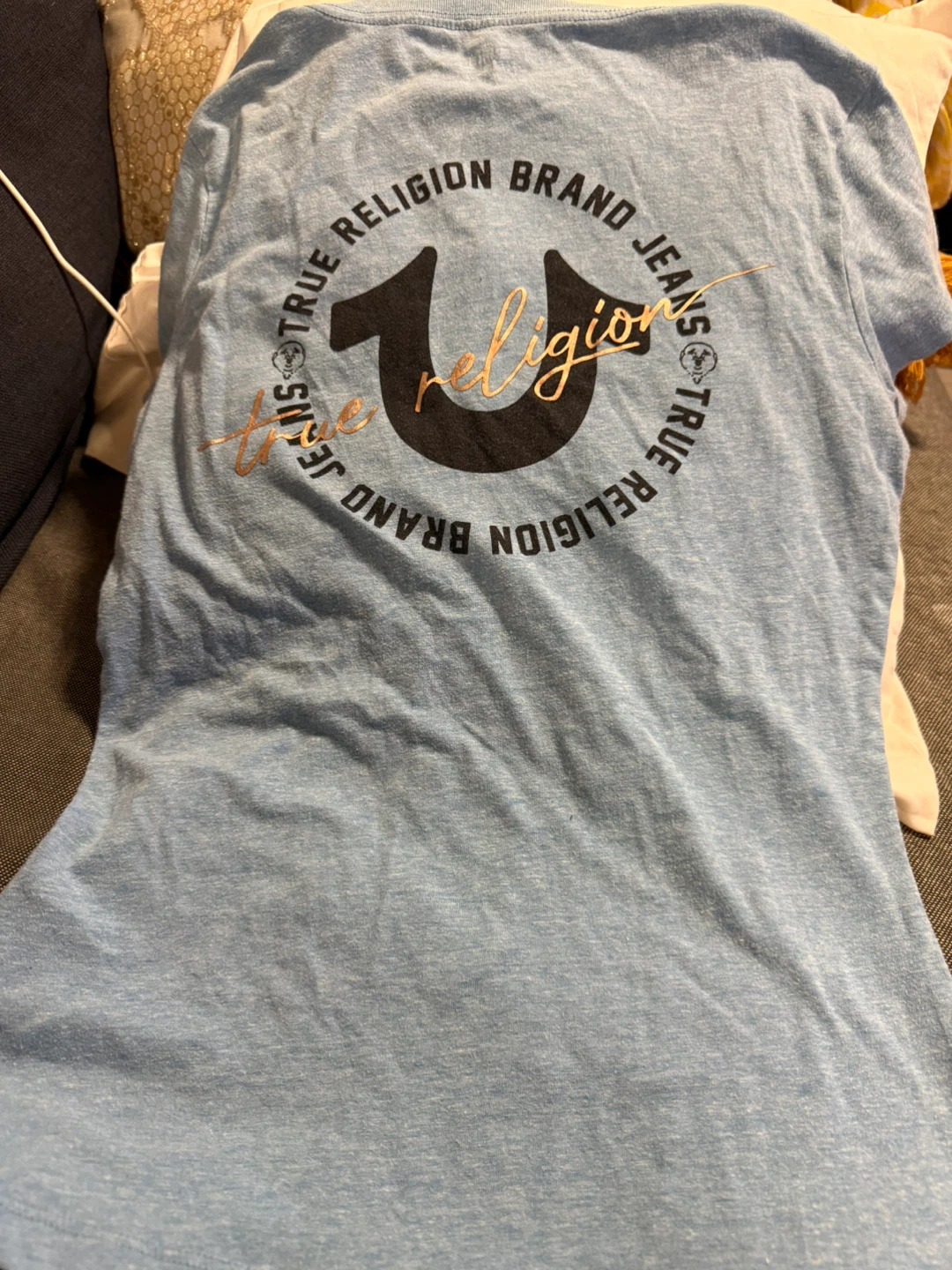 True Religion Brand Jeans V-Neck T-Shirt - XS