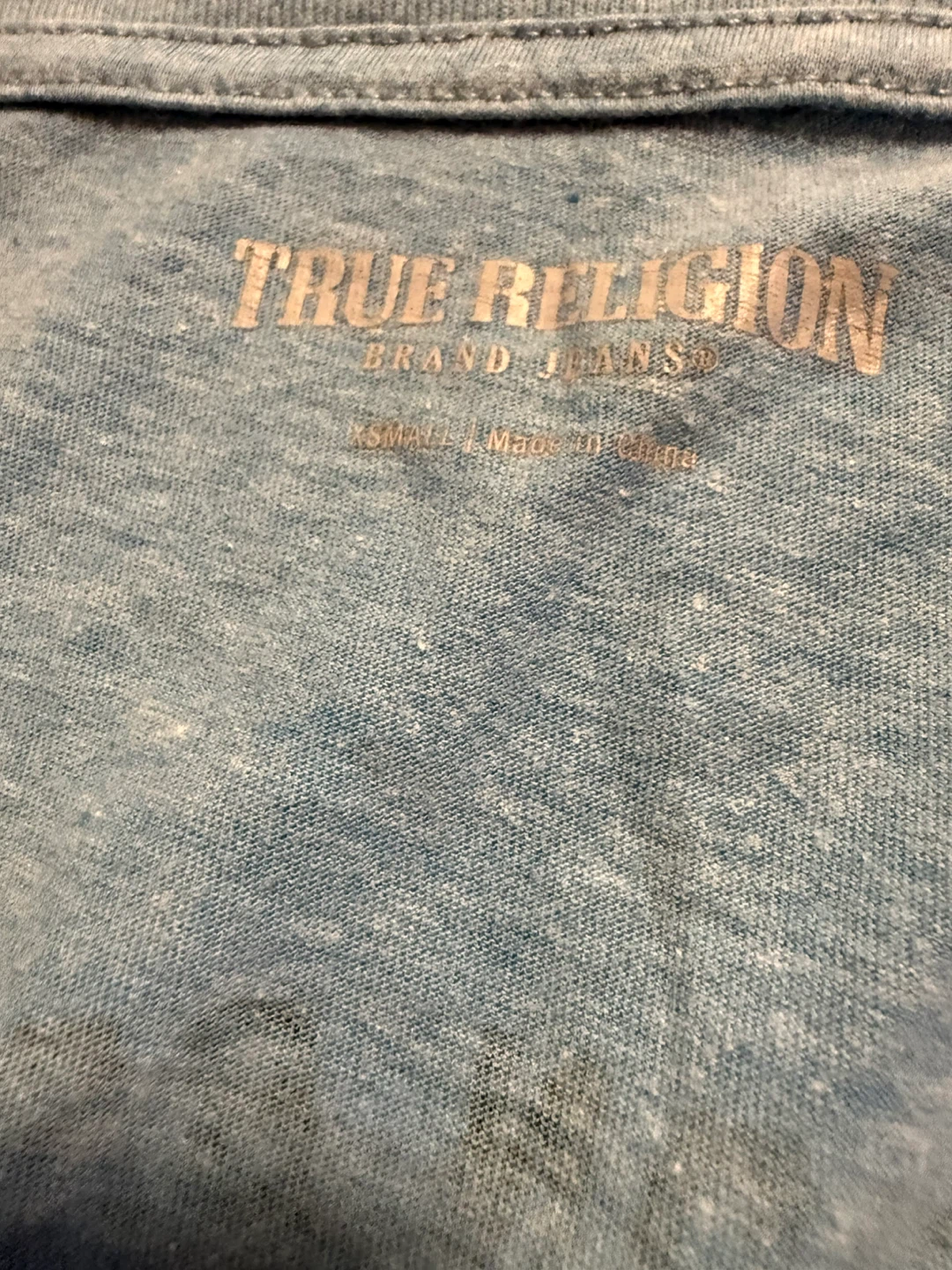 True Religion Brand Jeans V-Neck T-Shirt - XS - photo 2