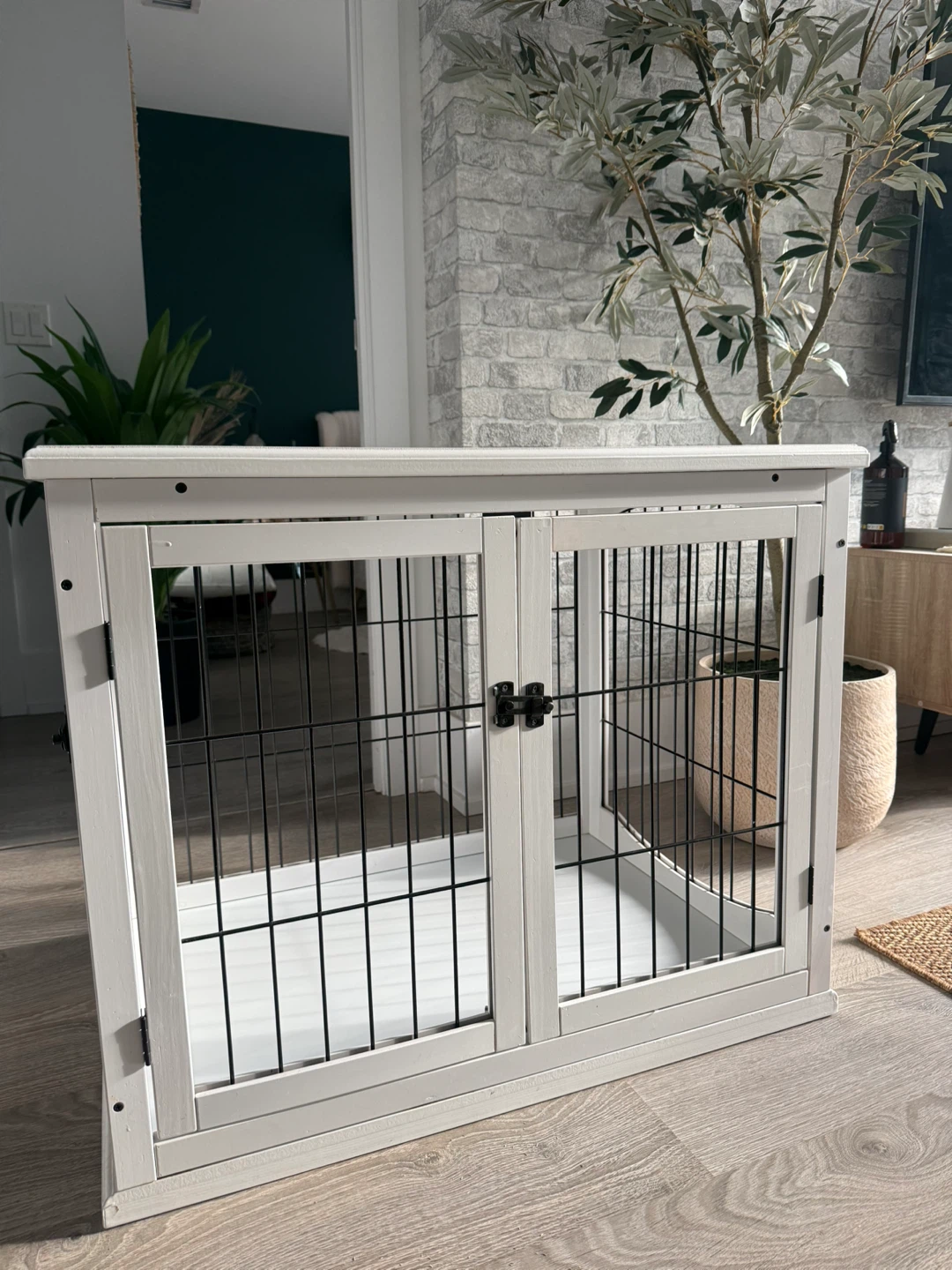 TRIXIE Indoor Dog Crate, Wooden Crate Table for Dogs, Dog Kennel - photo 2
