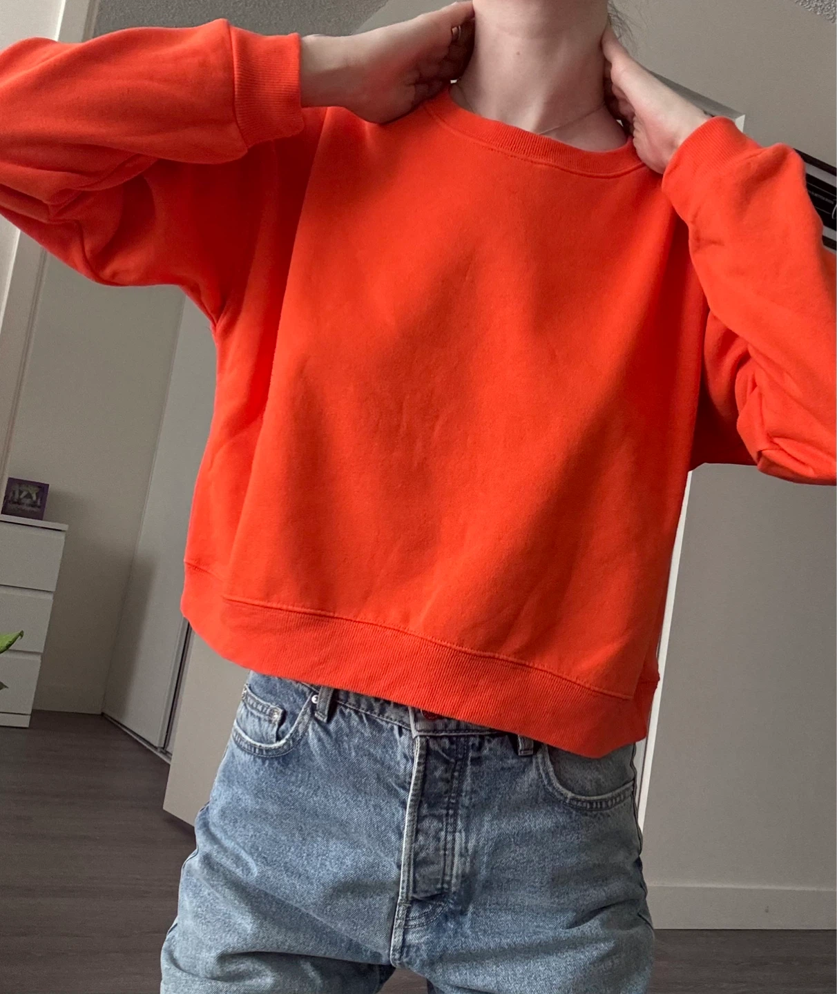 Orange Crewneck Sweatshirt - photo 2
