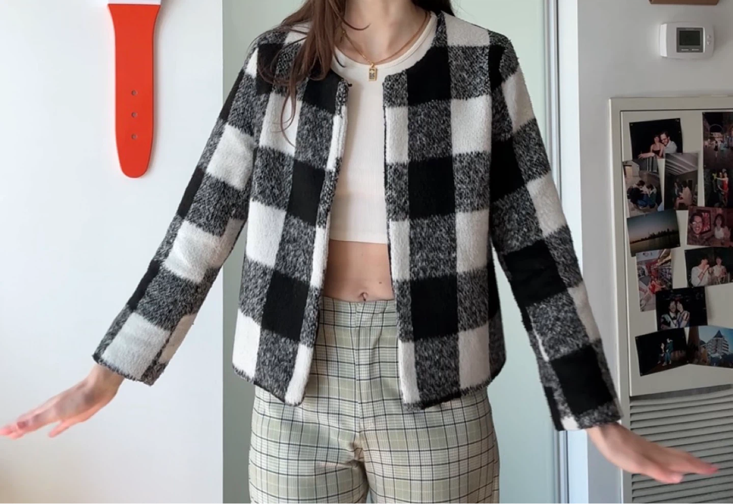 Preppy style jacket