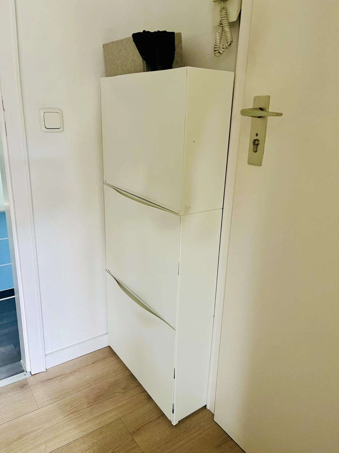 IKEA TRONES Shoe Cabinet - White - photo 4