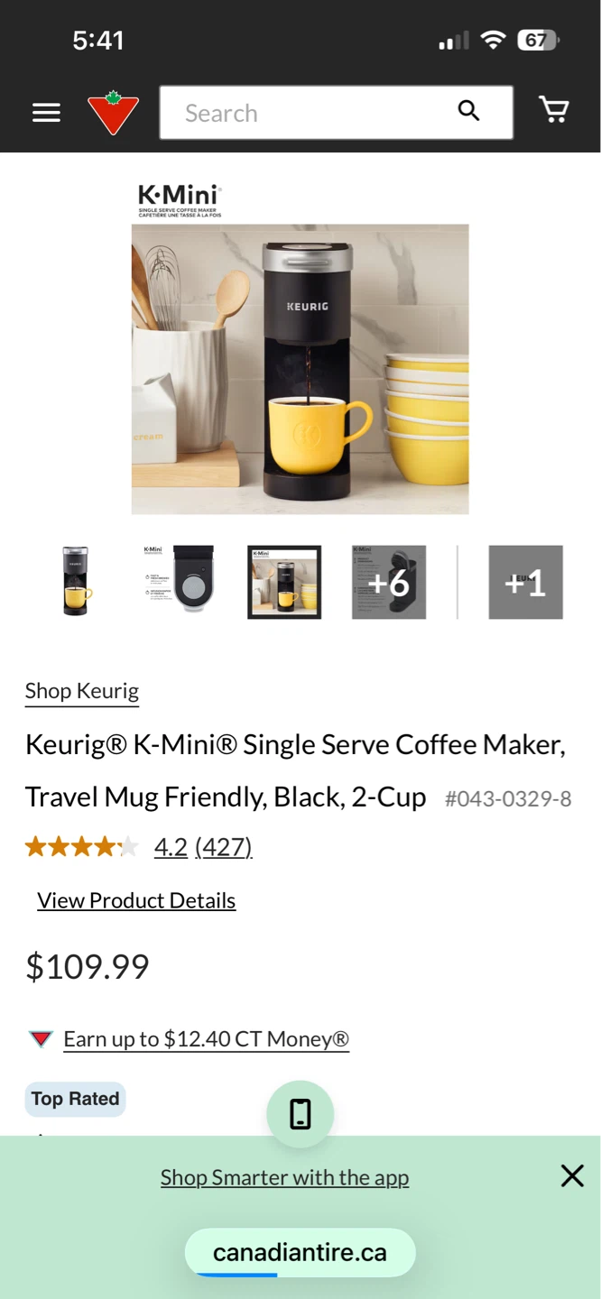 Keurig K-Mini –  New Open Box – Perfect for Small Spaces coffee - photo 2