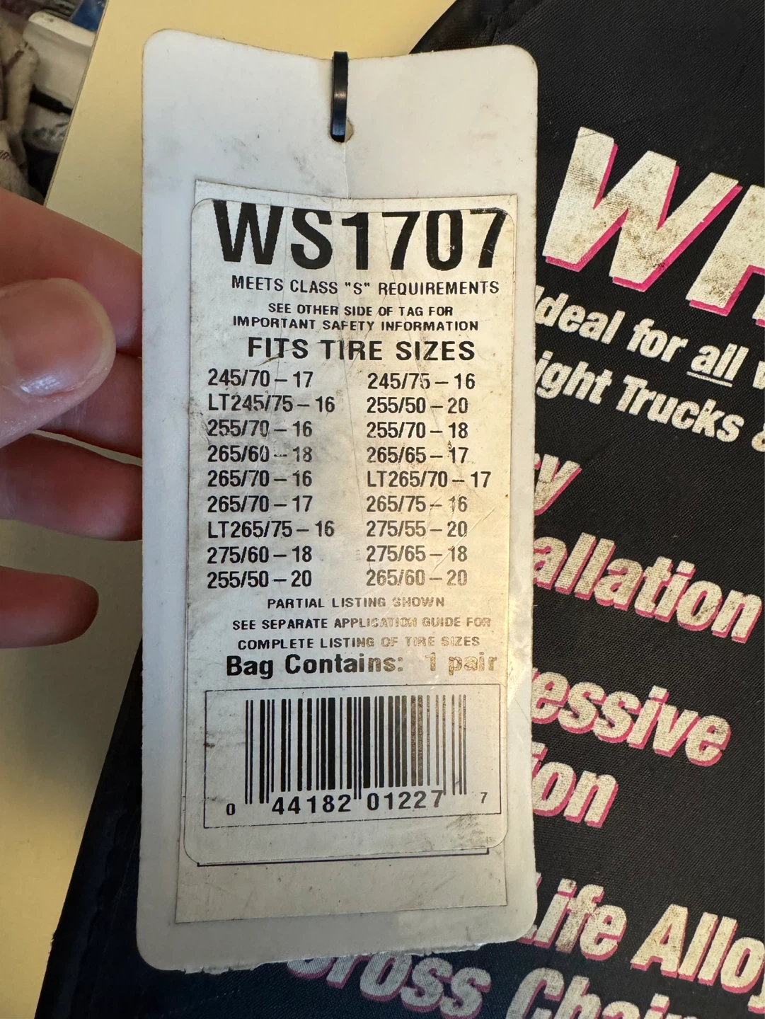 Whitestar Alloy Long Life Alloy Cross Chains WS1707 - photo 3