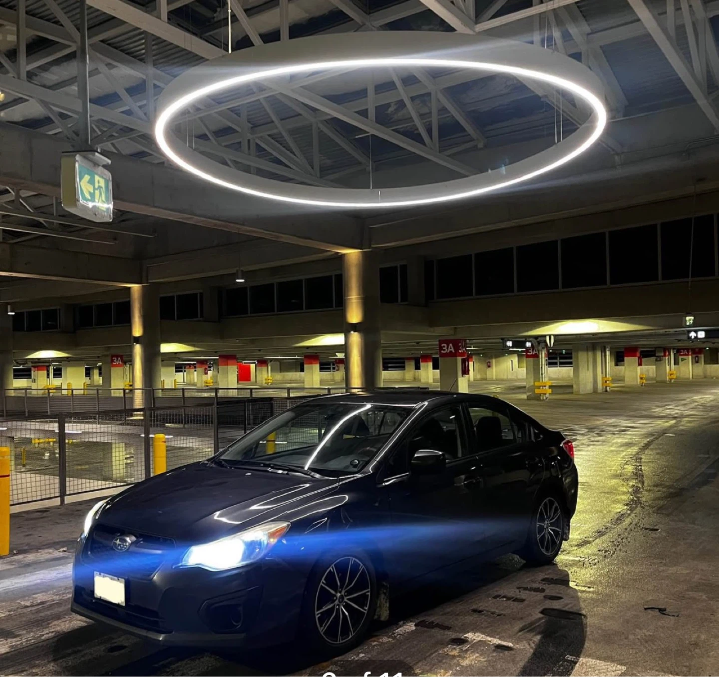 Dark Grey Subaru Impreza Sedan