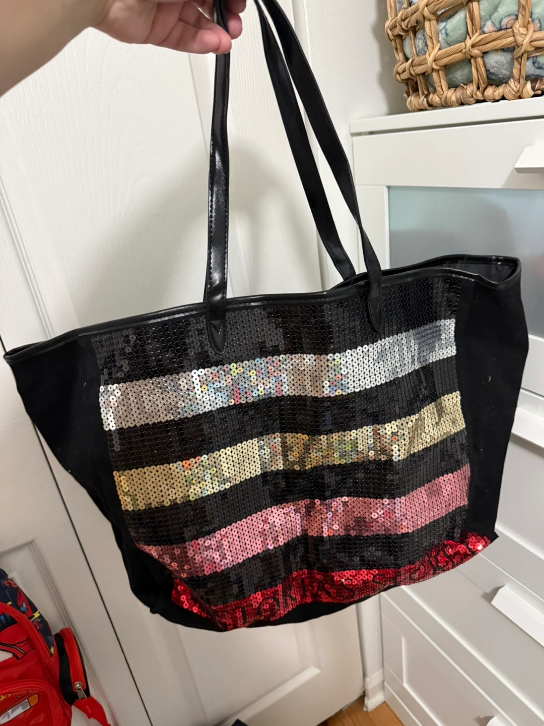Victoria's Secret Sequin Tote Bag