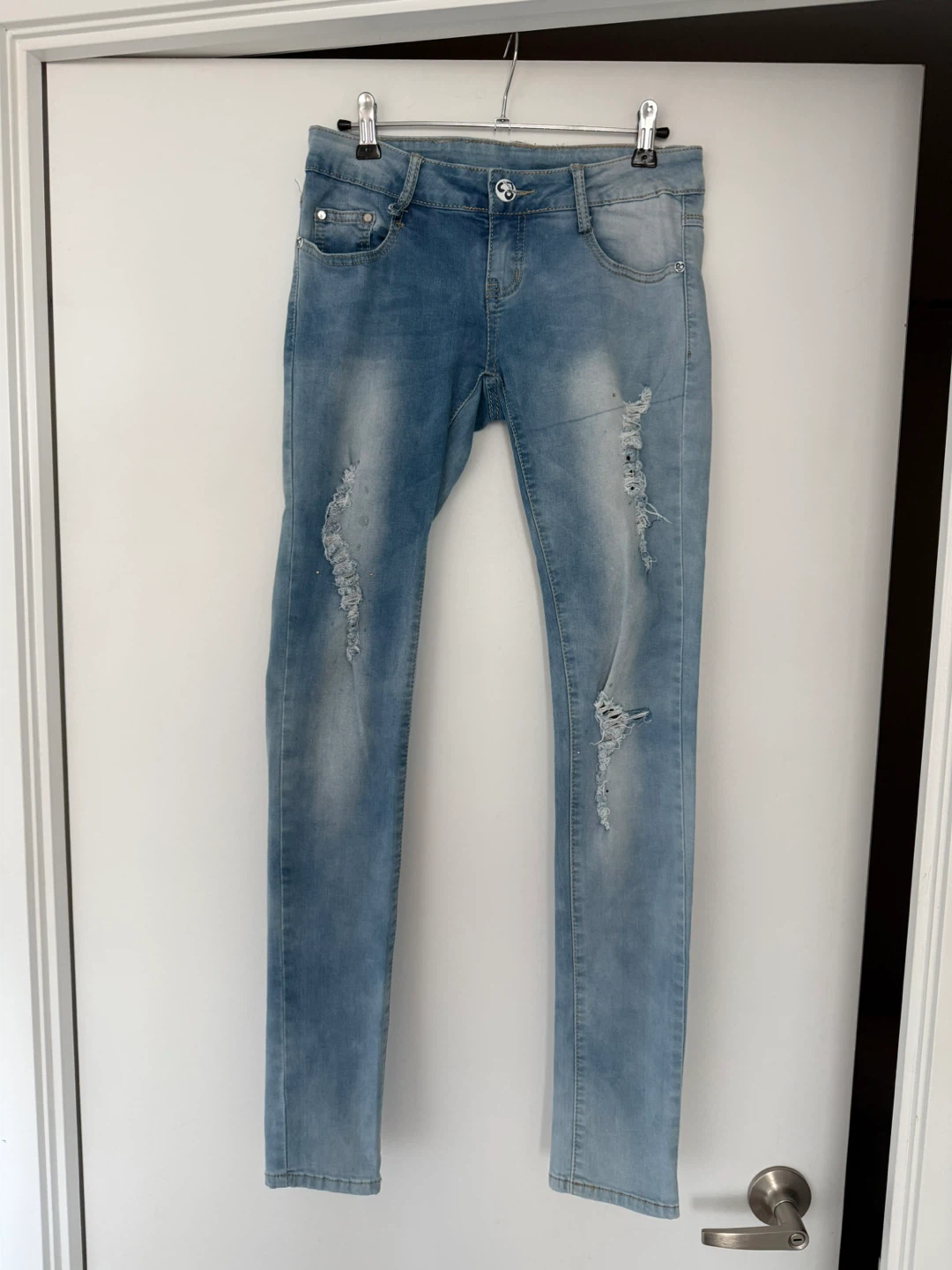 True Y2K Low Waist Skinny Jeans | Size XS - photo 4