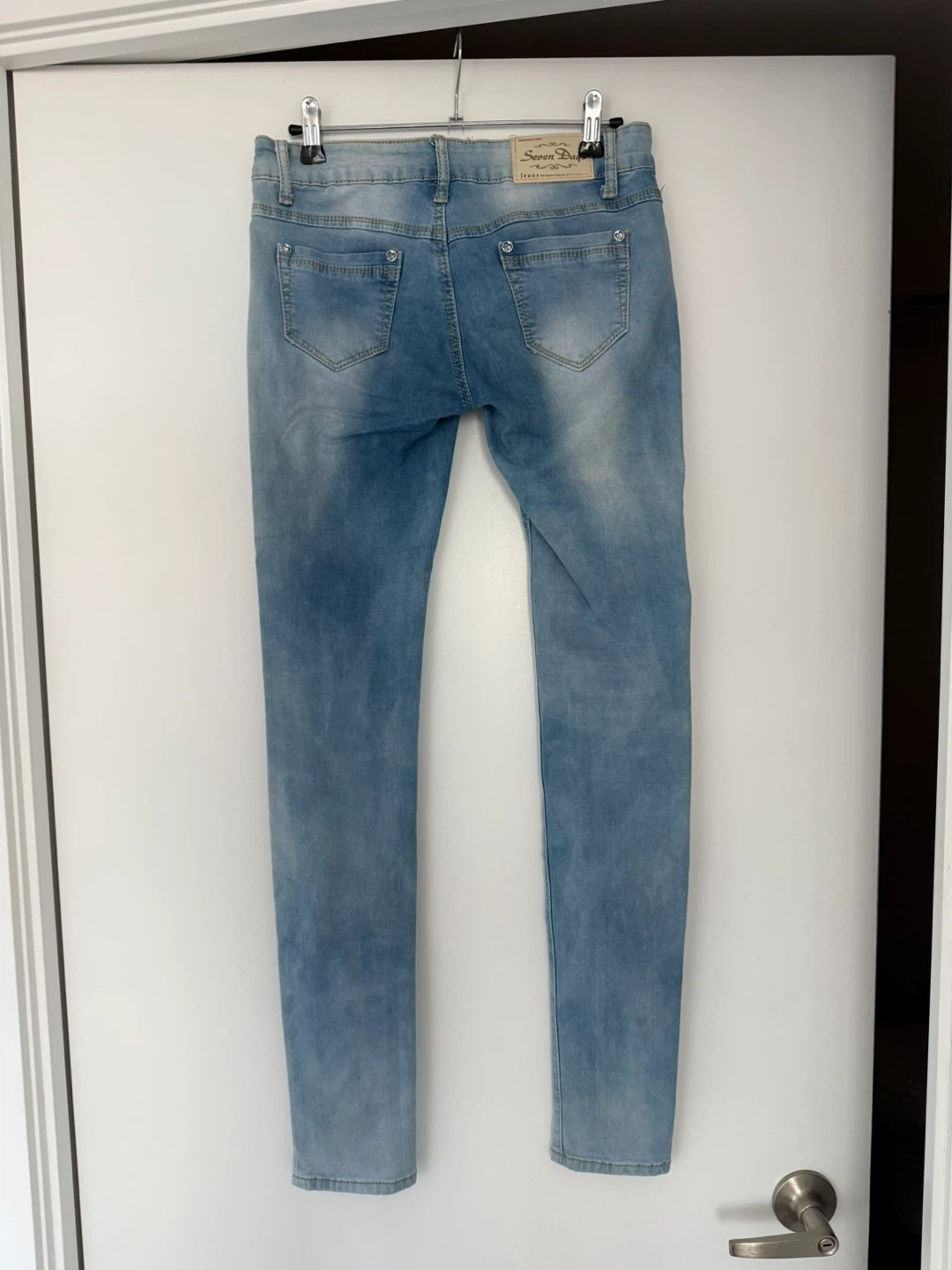 True Y2K Low Waist Skinny Jeans | Size XS - photo 5