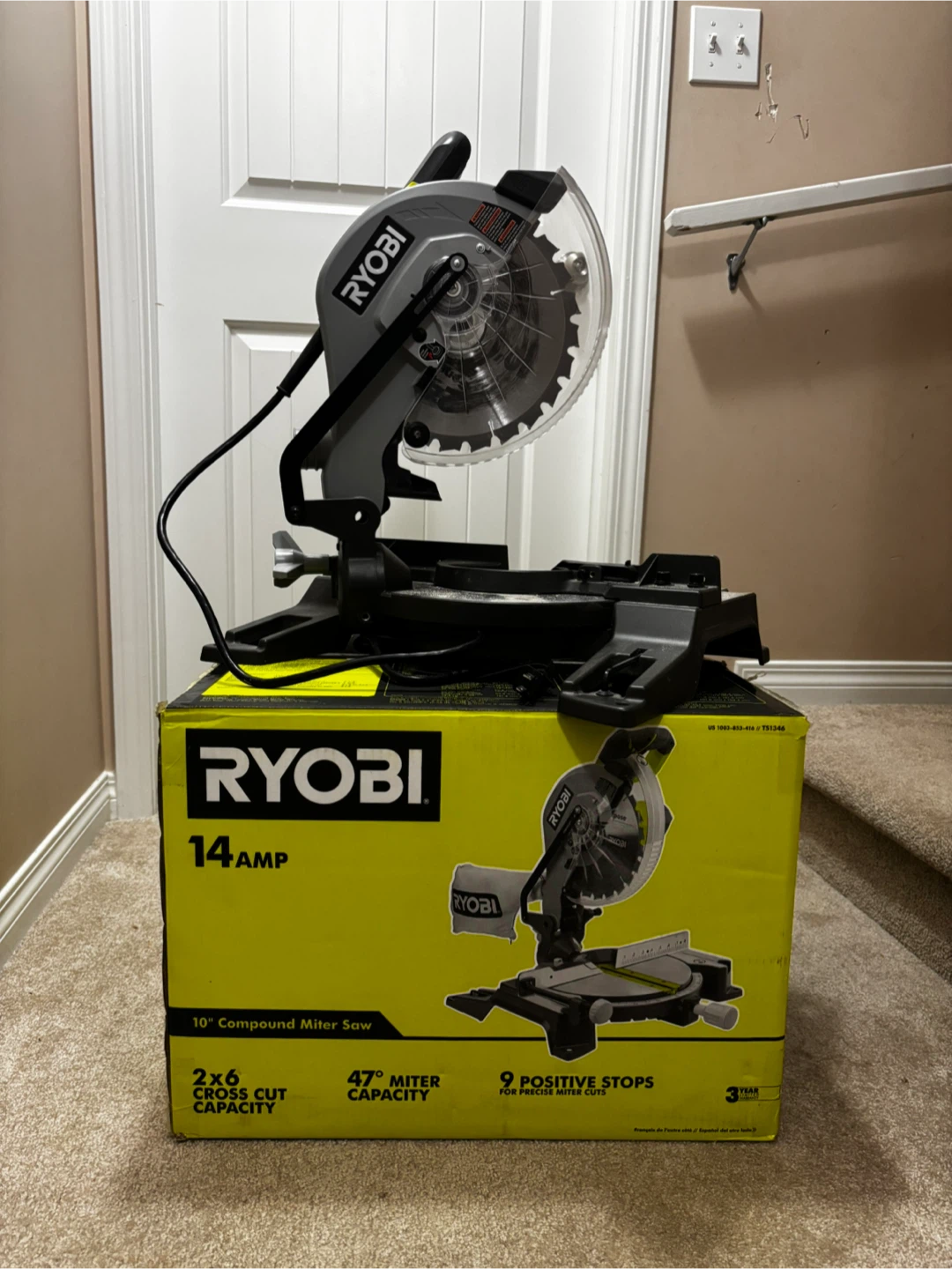Ryobi 10" Compound Miter Saw T51346 - photo 2