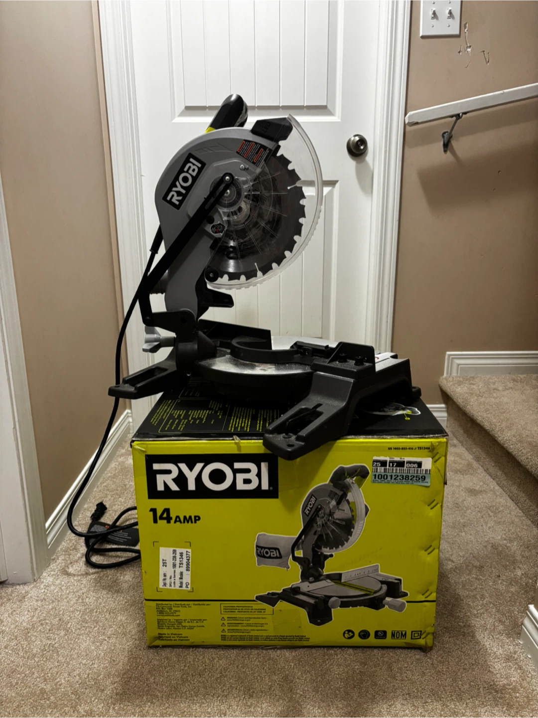Ryobi 10" Compound Miter Saw T51346