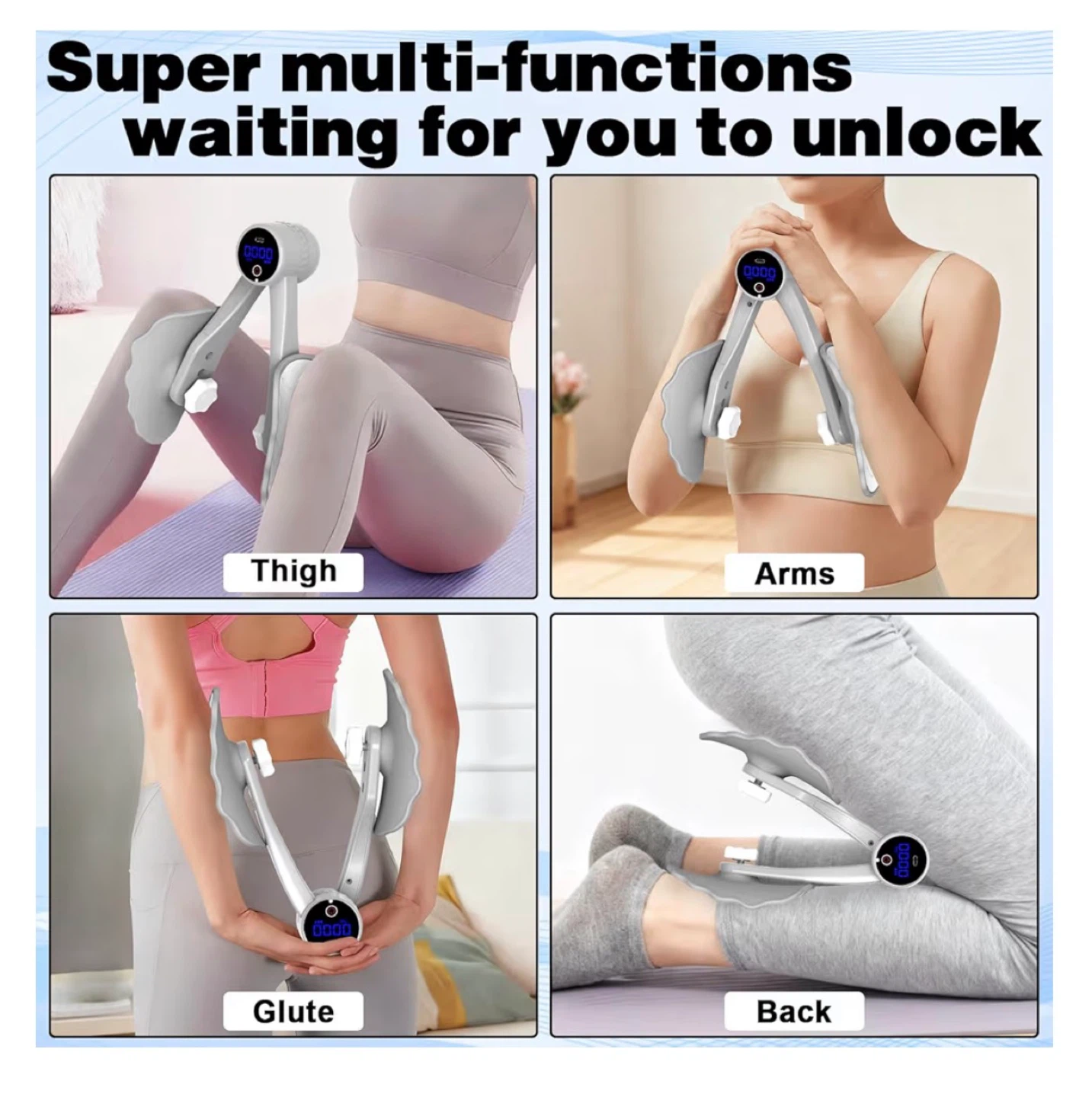 Kegel Trainer Pelvic Floor Exerciser Core & Thigh Workout - photo 4