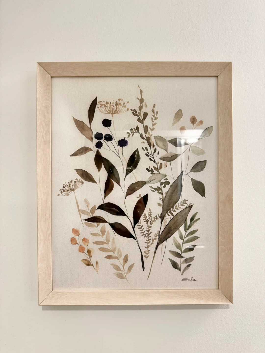 Set of 2 Framed Botanical Prints - photo 2