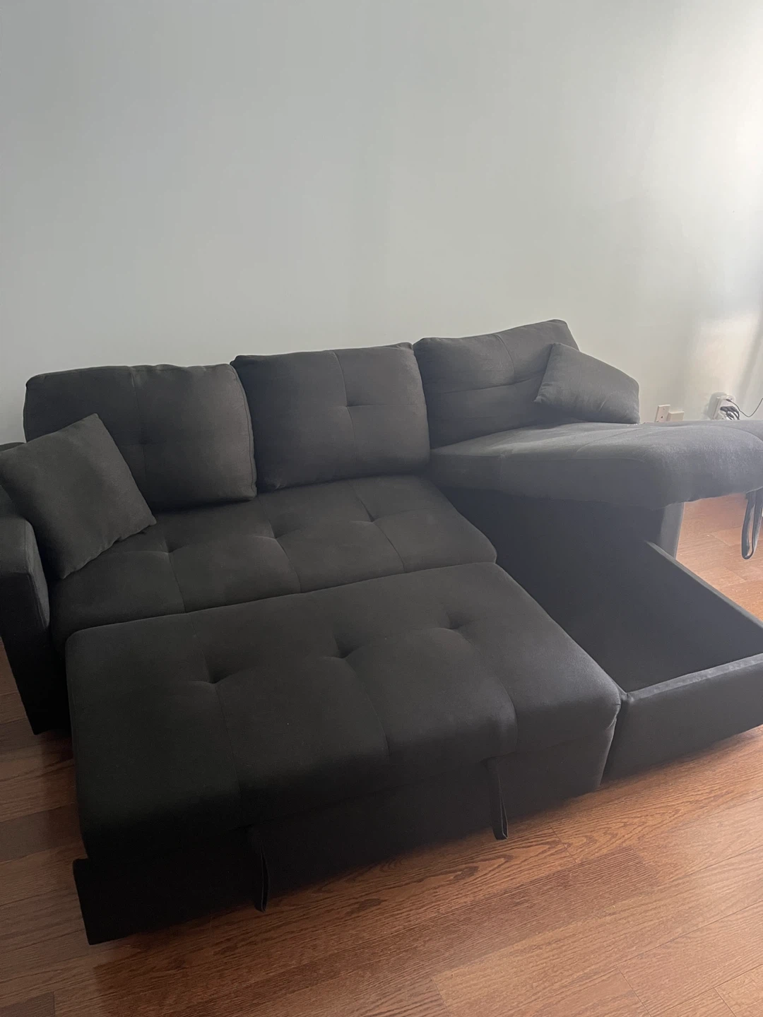 Couch (sofabed) with storage