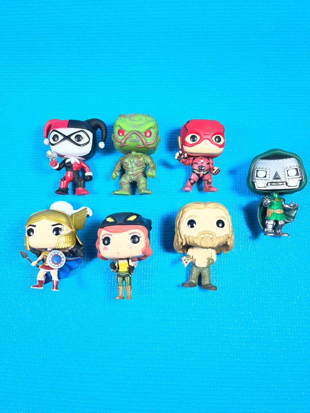 DC & Marvel Funko Pop Bundle - 7 FIGURES! (Cheap)