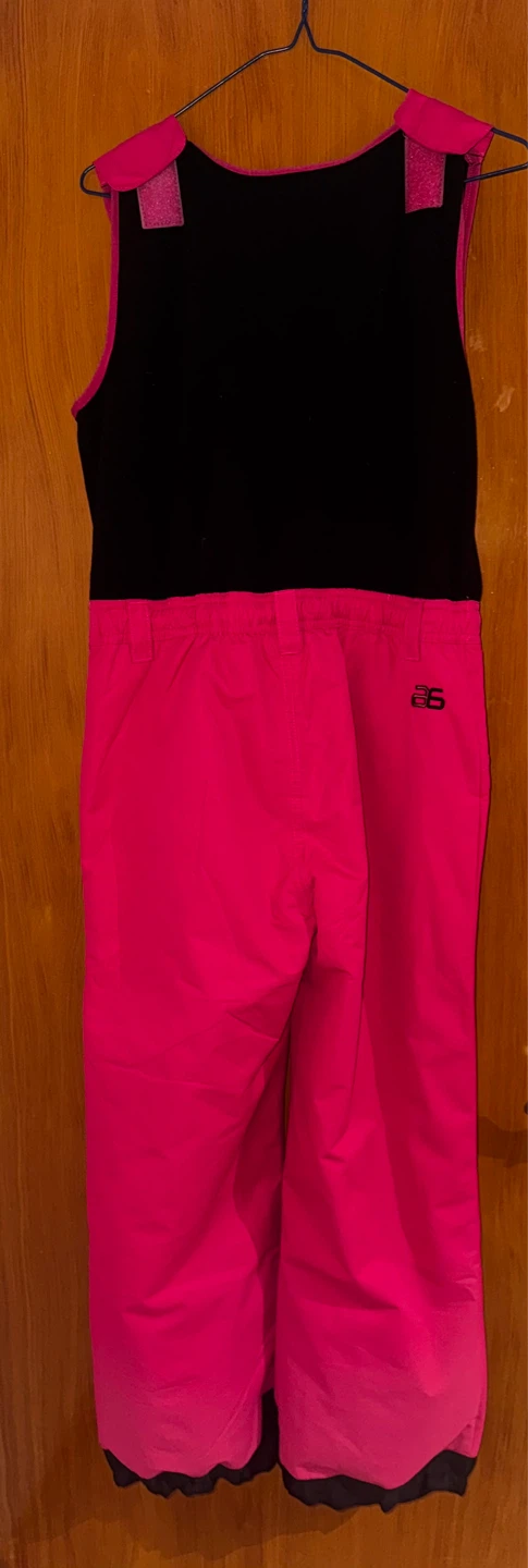 Arctix Kids' Snow Bibs - Size M - Pink & Black - photo 3