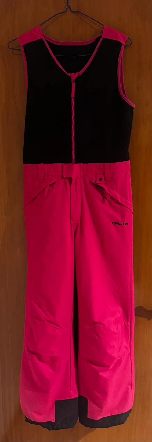 Arctix Kids' Snow Bibs - Size M - Pink & Black