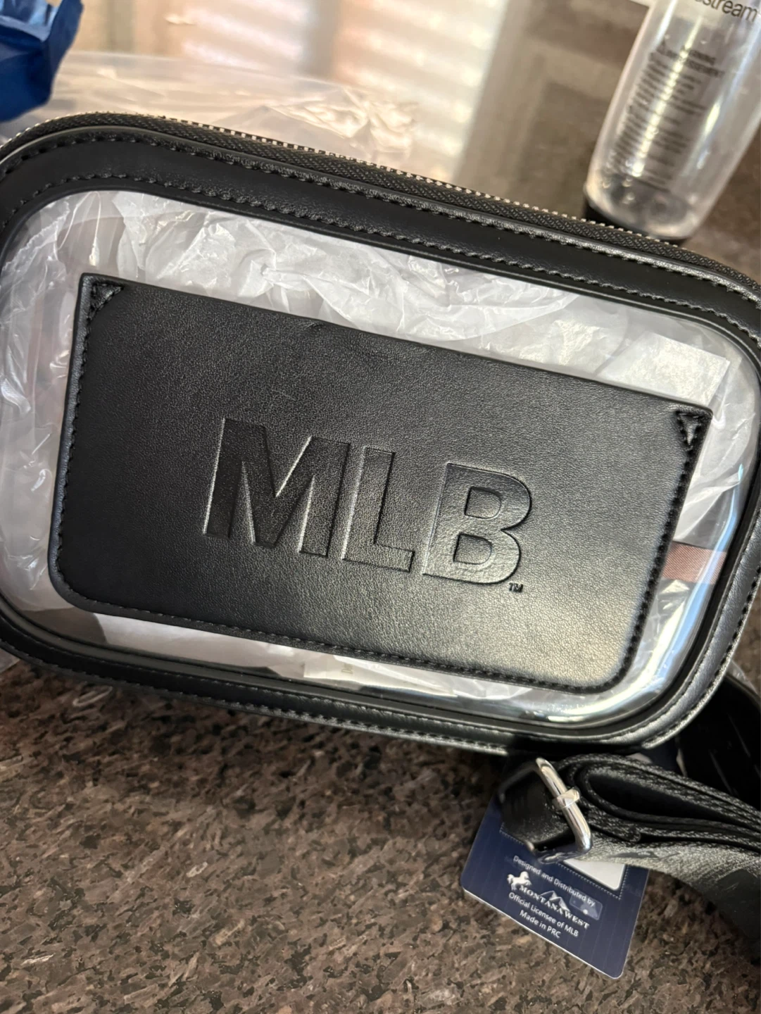 NEW MLB Clear Crossbody Bag - photo 2