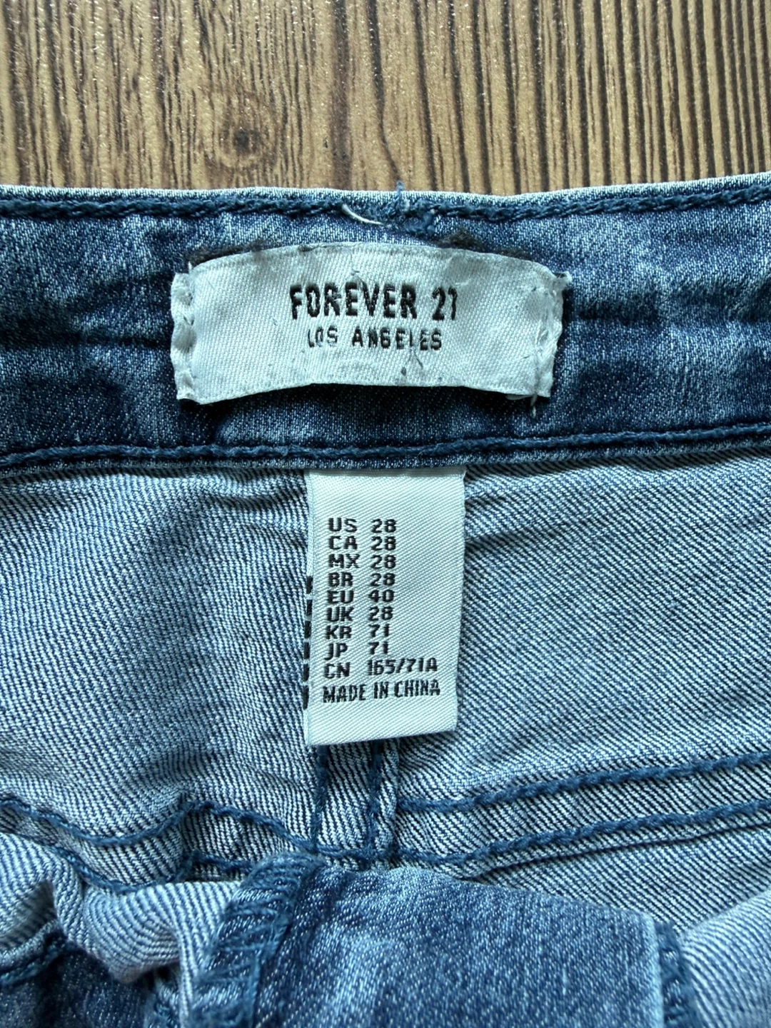 Stretch-Fit High Waisted Skinny Jeans | Size S/M - photo 2