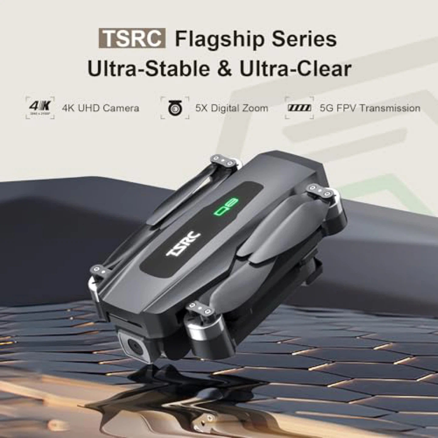 Q8 GPS Drone 4K UHD Camera Wifi - Brushless Motor 90Min Flight - photo 5