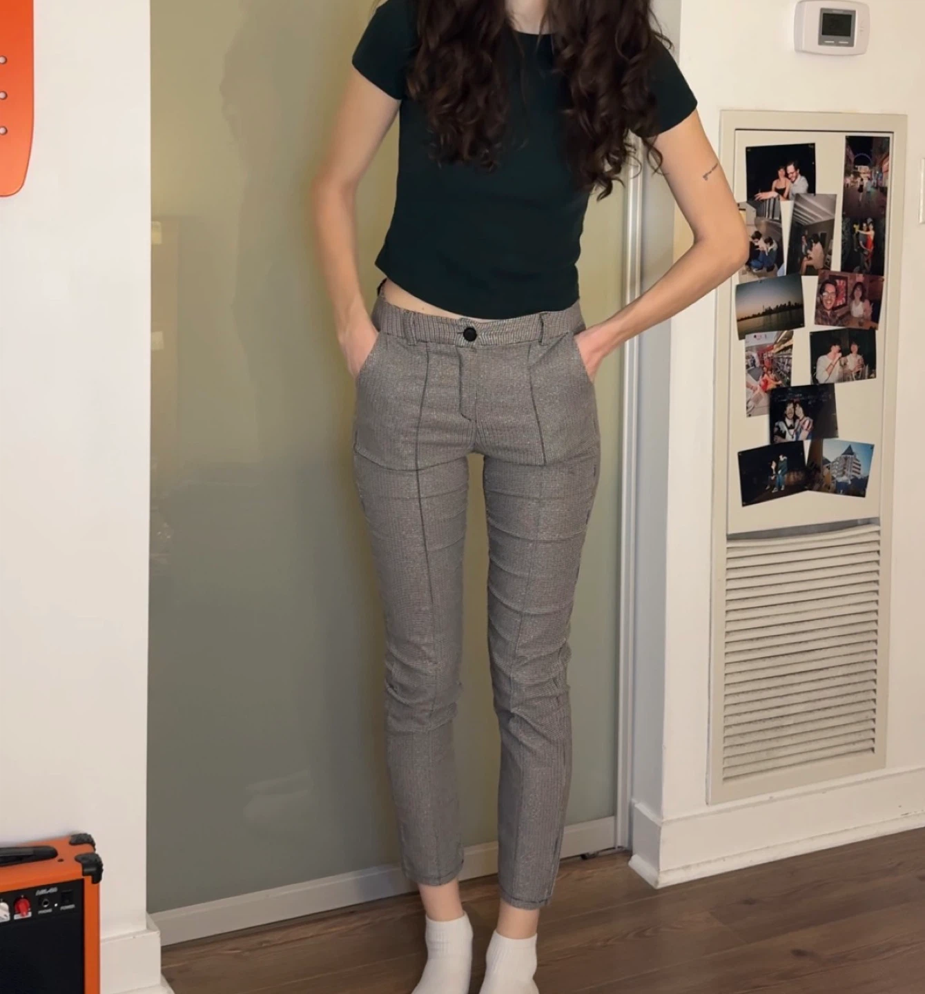 Cute Plaid Trousers | Size Small - photo 2