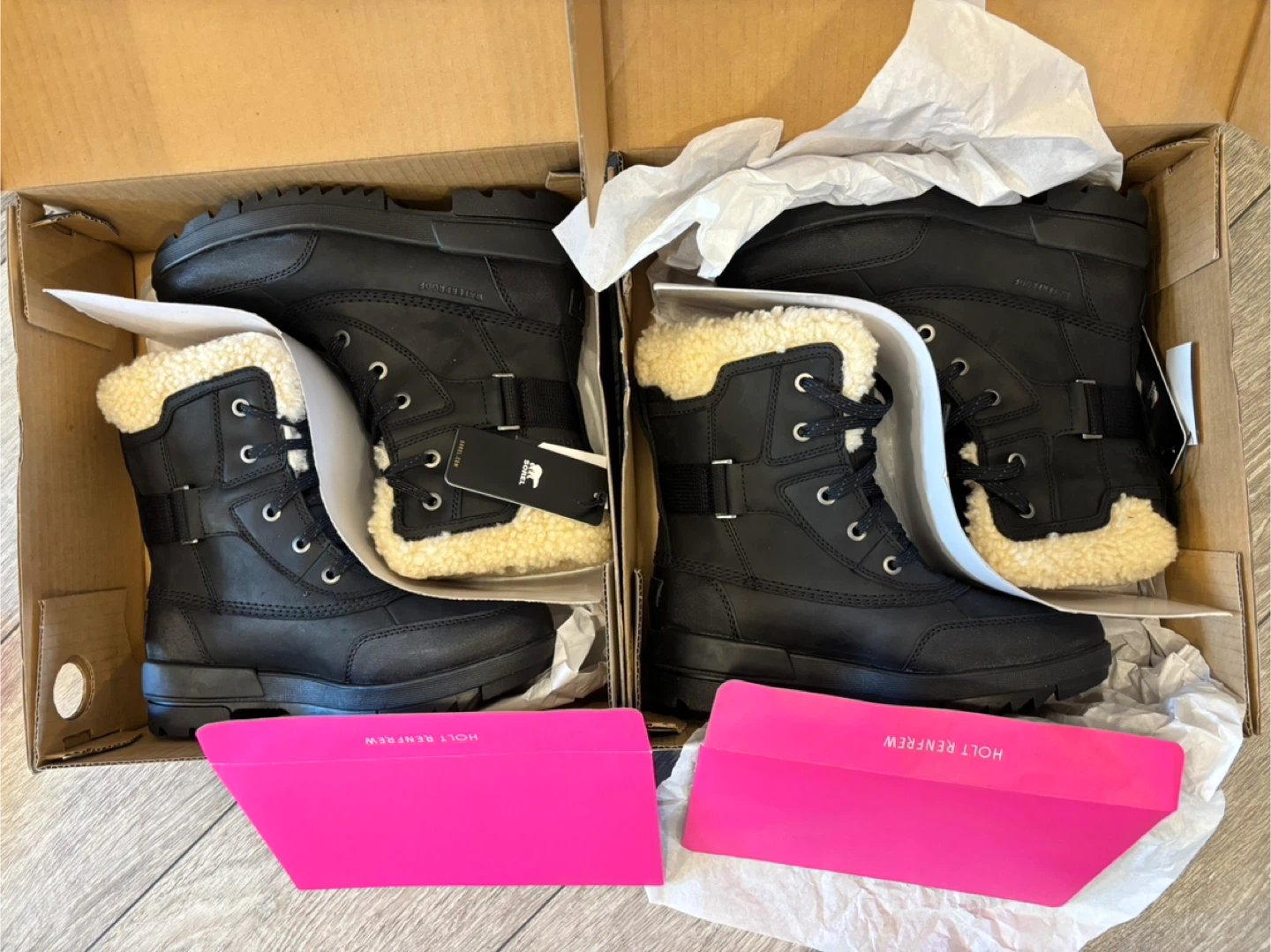 Sorel Black Winter Boots