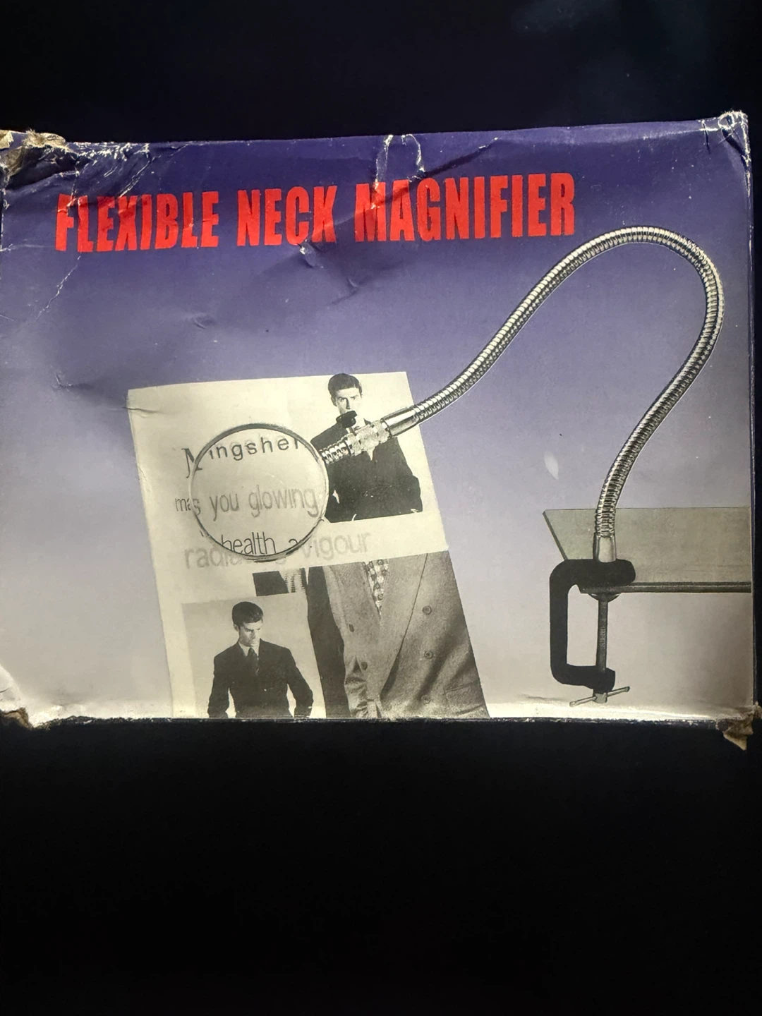 Flexible Neck Magnifier with Clip