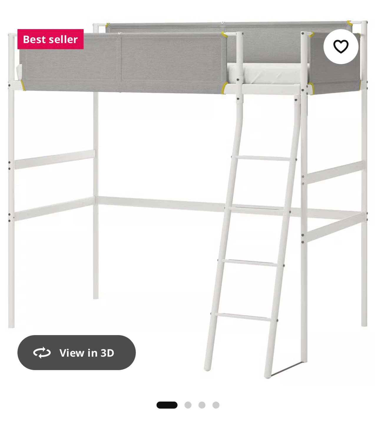 IKEA Loft Bed Frame - photo 2