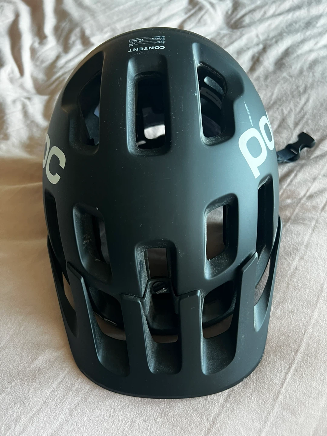 POC Tectal MTB Helmet – Size M/L – Matte Black - photo 2