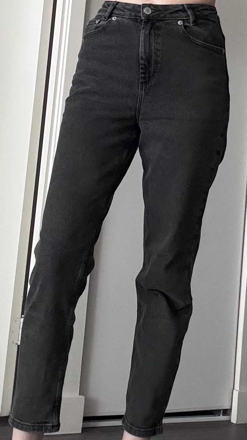 DENIM Charcoal Wash Straight Leg Jeans
