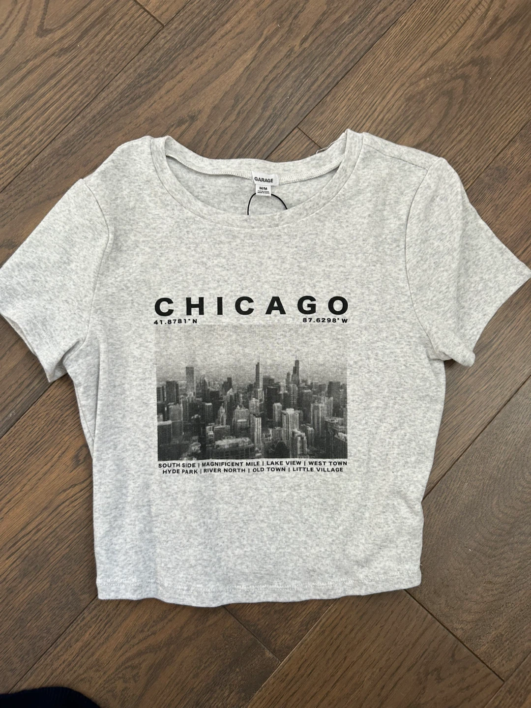 Garage Graphic Crop top