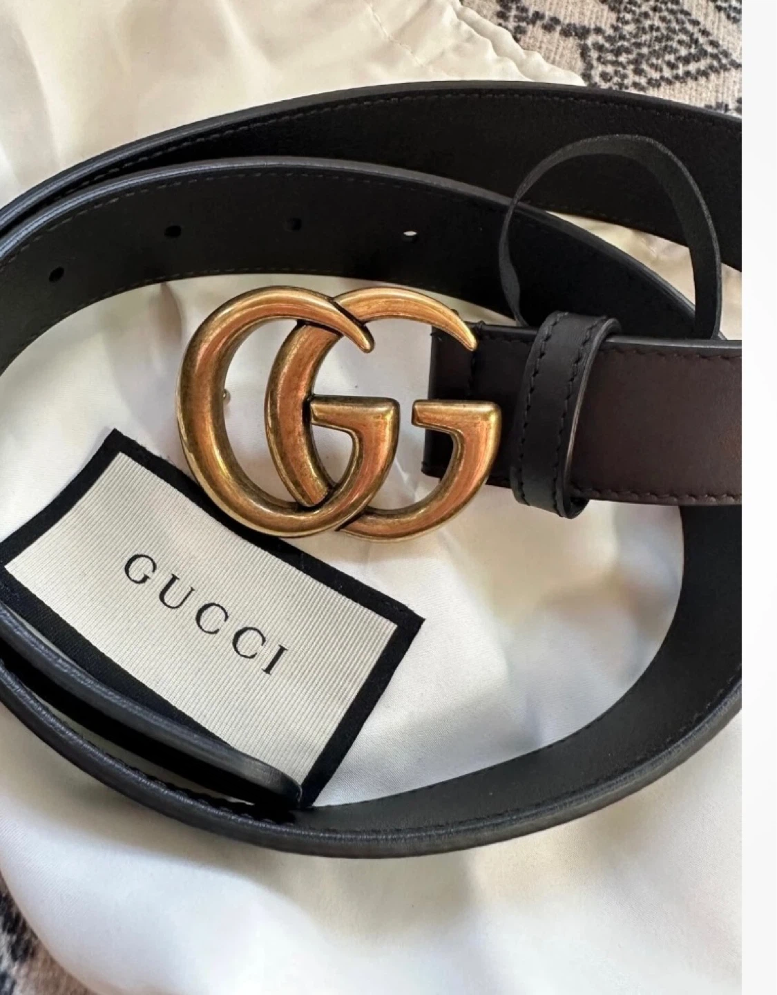 Gucci GG Marmont Leather Belt - photo 4