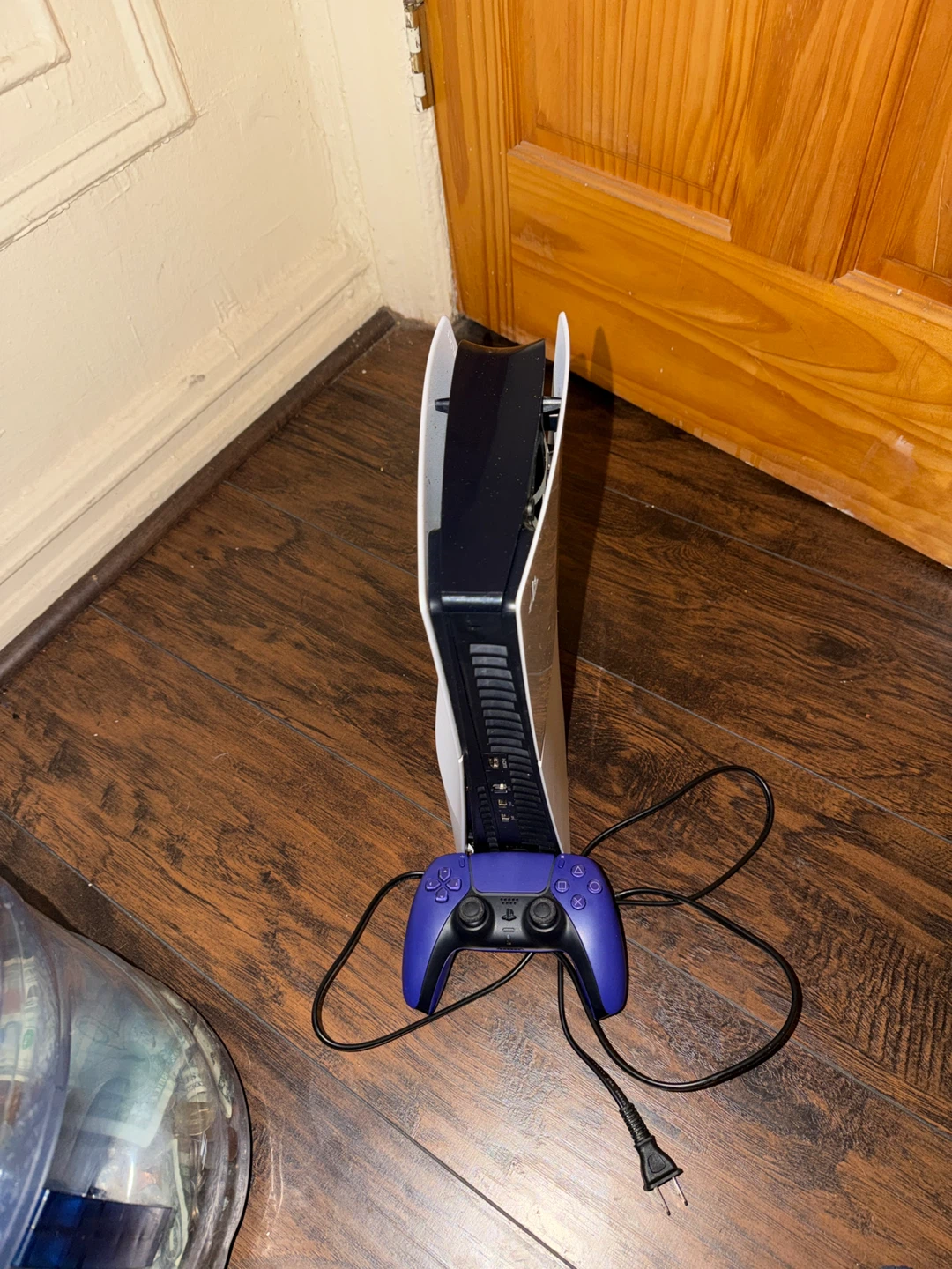 Sony PlayStation 5 Console with Purple DualSense Controller