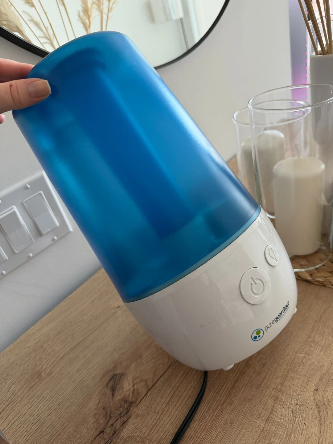 PureGuardian Blue Ultrasonic Humidifier - photo 2