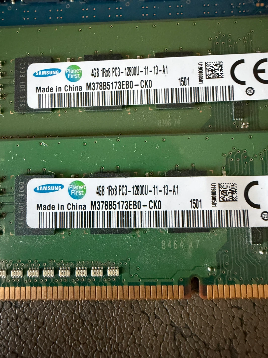 DDR3 RAM 4GB Sticks – Samsung & SK Hynix PC3-12800 - photo 2