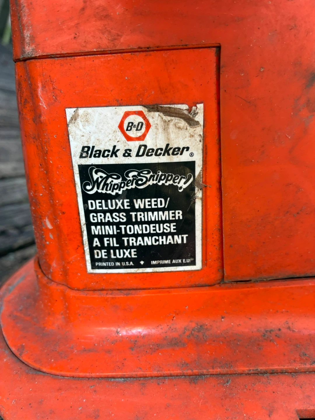 $4 Black Decker 120 V corded electric Trimmer edger mower - photo 2