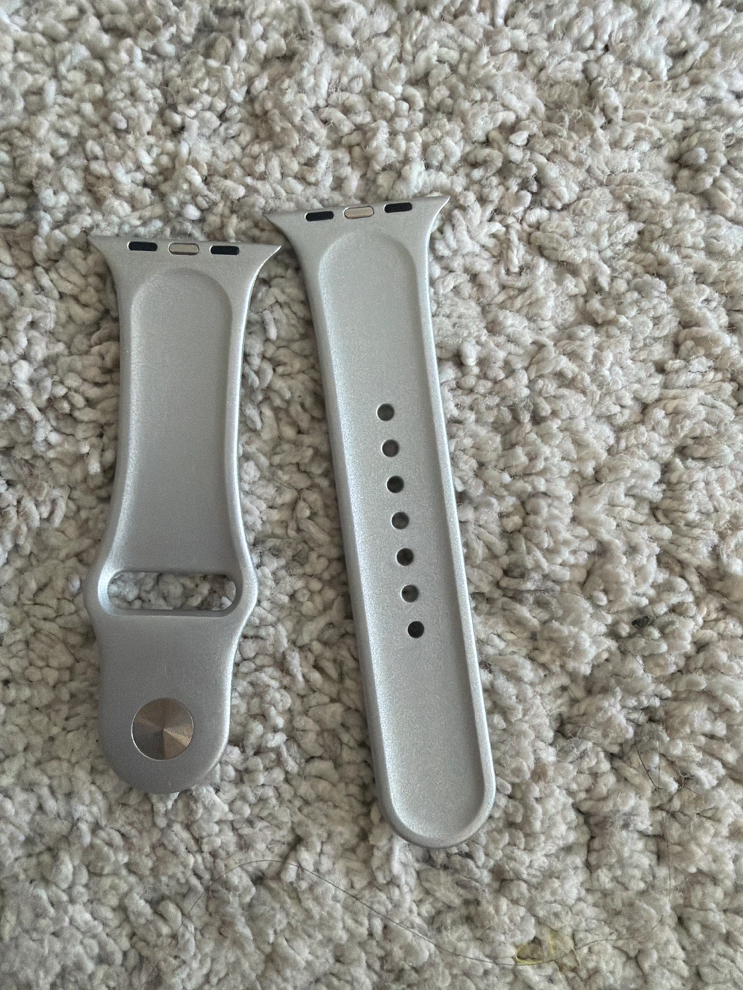 Silver Apple Watch Band - photo 2