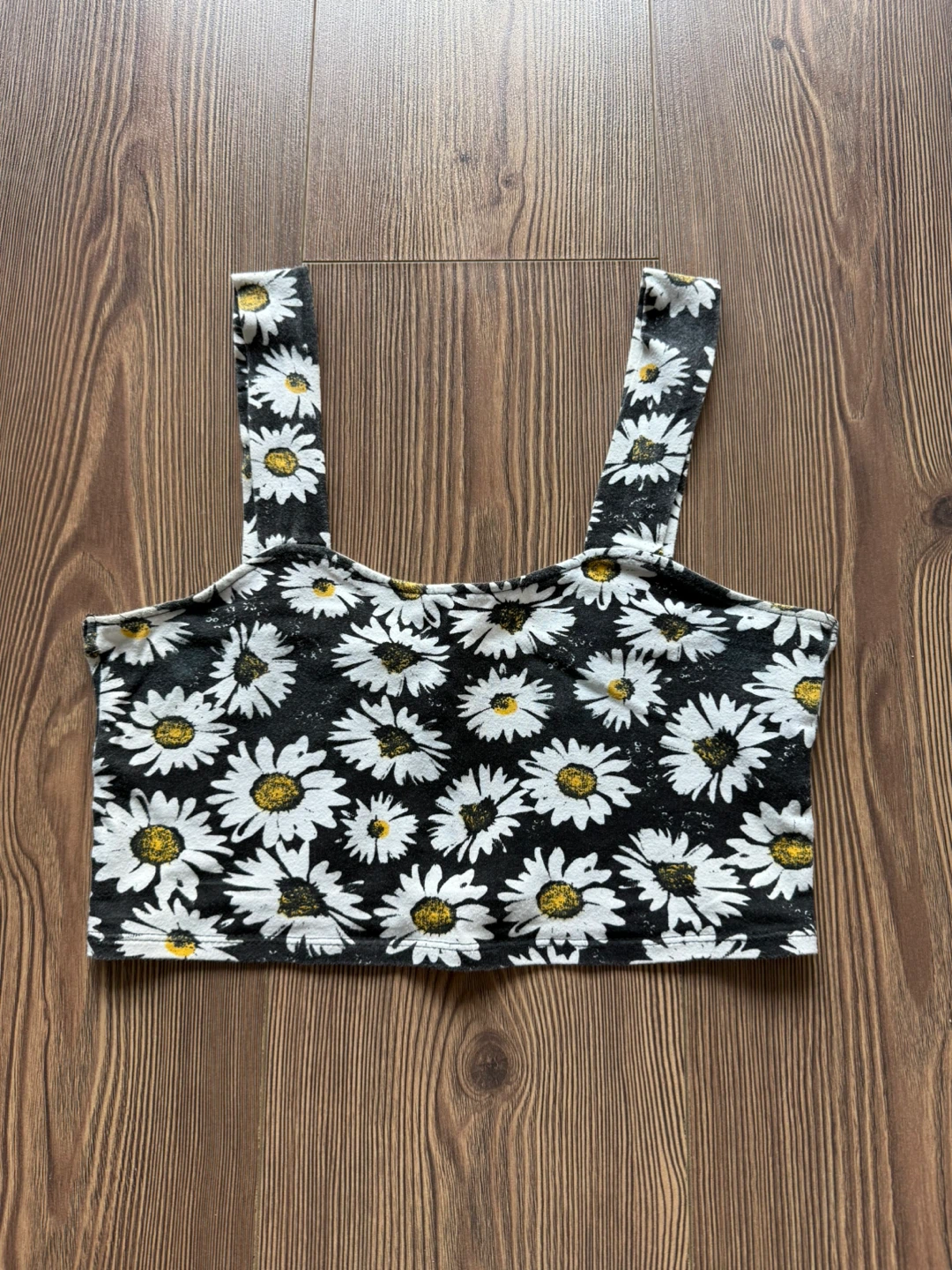 Daisy Print Crop Top | Size Small - photo 3