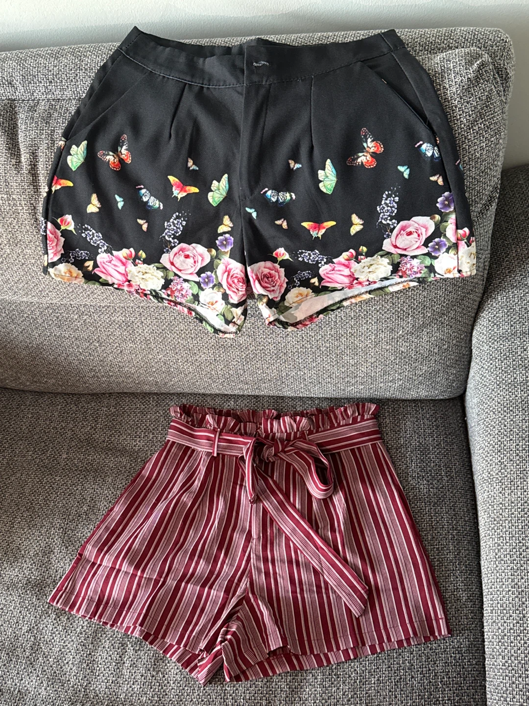 Two pairs of women's shorts