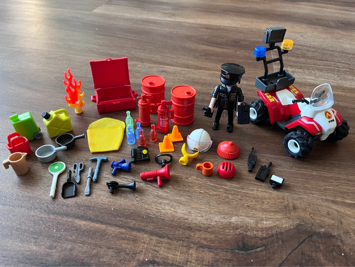 Playmobil Fire Rescue Quad Set