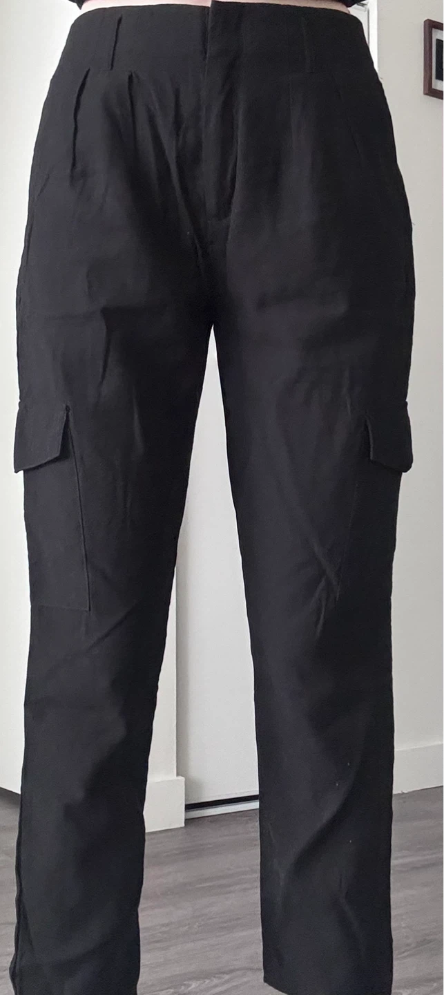 Black Cargo Pants - photo 5