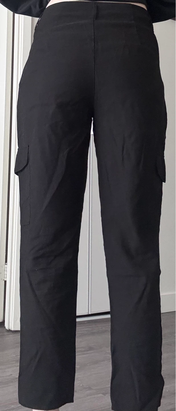 Black Cargo Pants - photo 3