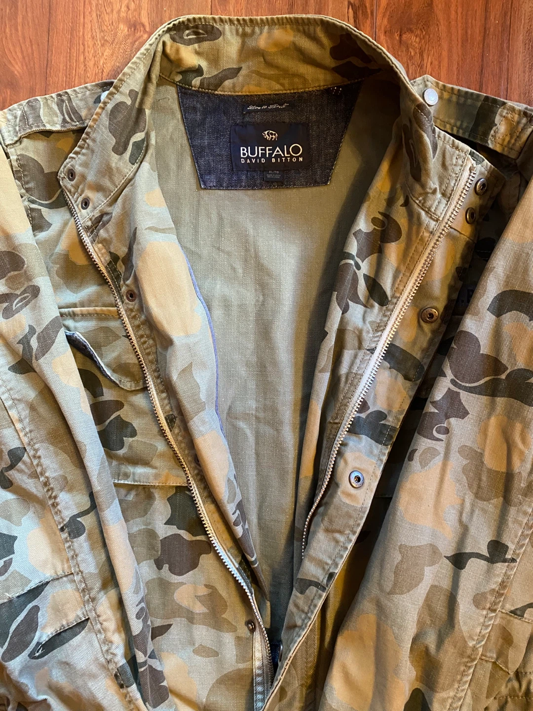 VINTAGE BUFFALO CAMO JACKET SIZE XL - photo 3
